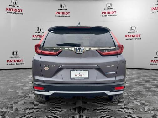 Gray 2021 Honda CR-V Hybrid EX-L