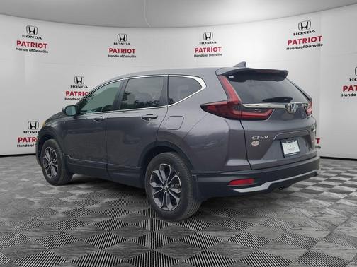 Gray 2021 Honda CR-V Hybrid EX-L