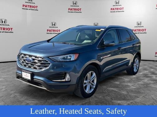 Blue Metallic 2019 Ford Edge SEL