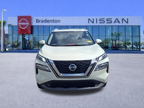 White 2021 Nissan Rogue SL