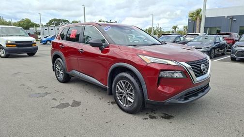 Scarlet Ember 2021 Nissan Rogue S
