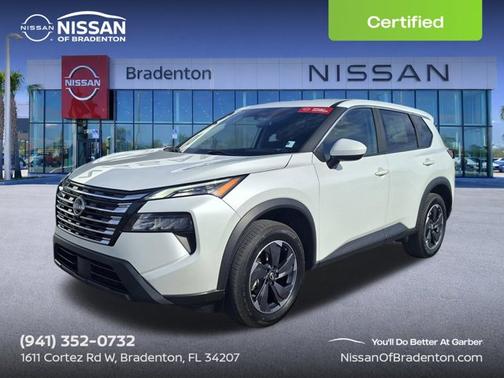 Everest White P 2024 Nissan Rogue SV