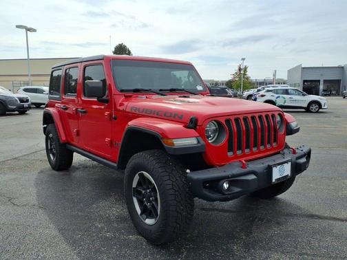 Firecracker Red Clearcoat 2020 Jeep Wrangler Unlimited Rubicon