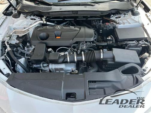 White 2021 Acura TLX Technology