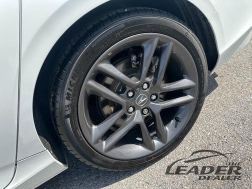 White 2021 Acura TLX Technology