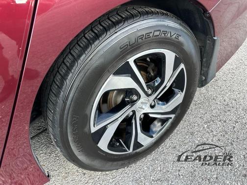 Maroon 2017 Honda Accord LX