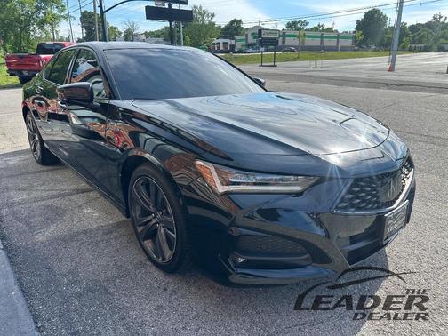 Black 2023 Acura TLX A-Spec