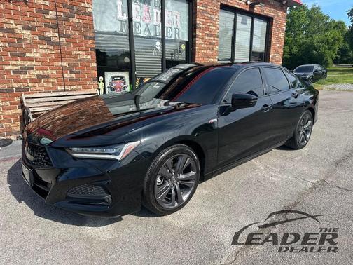 Black 2023 Acura TLX A-Spec