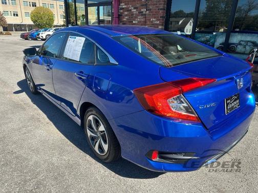 Blue 2020 Honda Civic LX