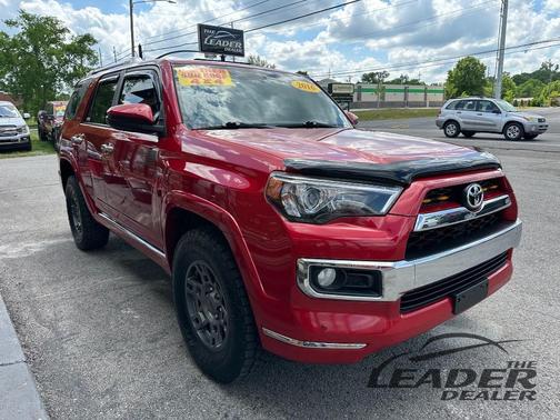 Red 2016 Toyota 4Runner Limited