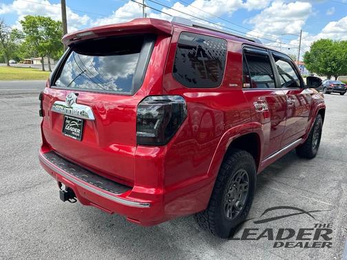 Red 2016 Toyota 4Runner Limited