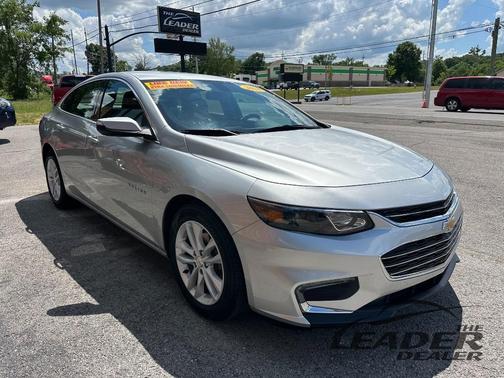 Silver 2018 Chevrolet Malibu LT