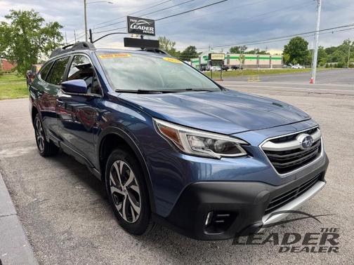 Blue 2020 Subaru Outback Limited