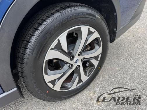 Blue 2020 Subaru Outback Limited