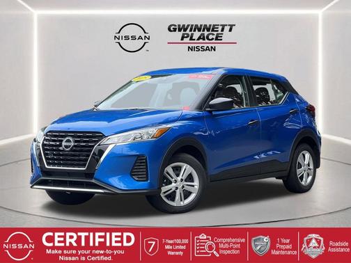 Electric Blue Metallic 2025 Nissan Kicks S