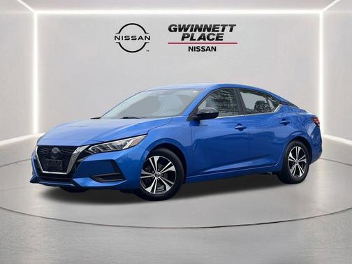 Electric Blue Metallic 2023 Nissan Sentra SV