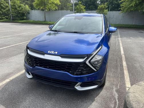 Sapphire Blue 2023 Kia Sportage EX