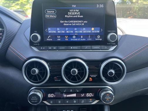 Atlantic Gray Metallic/Super Black 2025 Nissan Sentra SR