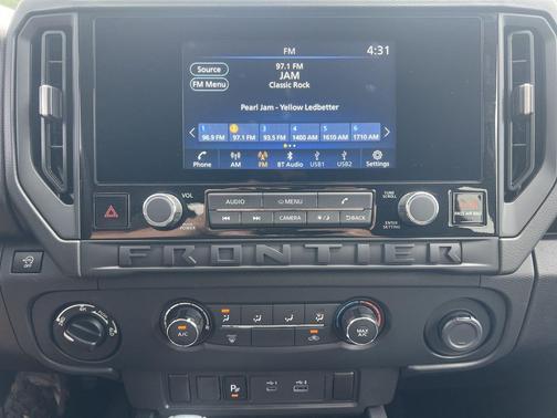 Glacier White 2026 Nissan Frontier S