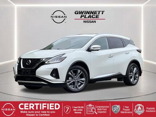 Pearl White Tricoat 2022 Nissan Murano Platinum Intelligent AWD