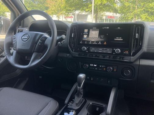 Glacier White 2026 Nissan Frontier SV