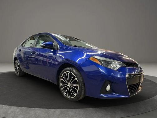 Blue Crush Metallic 2015 Toyota Corolla S Plus