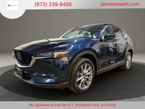 Deep Crystal Blue Mica 2021 Mazda CX-5 Grand Touring