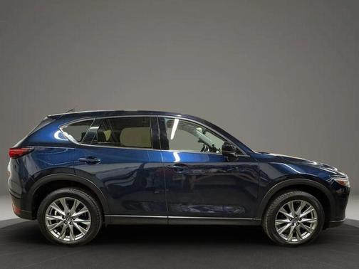 Deep Crystal Blue Mica 2021 Mazda CX-5 Grand Touring