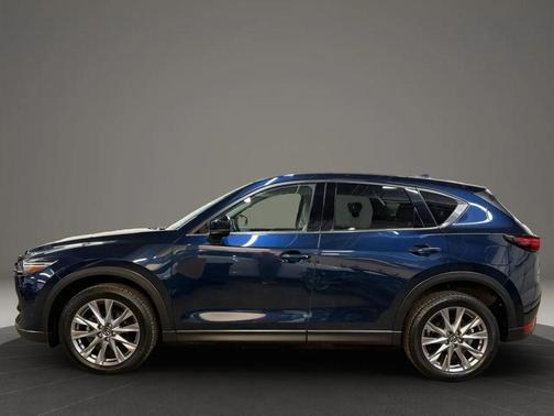 Deep Crystal Blue Mica 2021 Mazda CX-5 Grand Touring