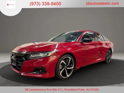 San Marino Red 2021 Honda Accord Sport SE 1.5T