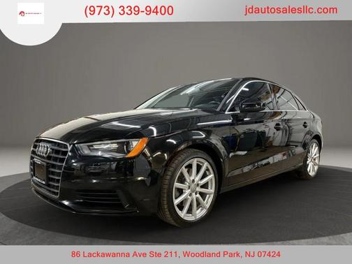 Black 2015 Audi A3 1.8T Premium