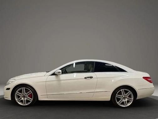 White 2010 Mercedes-Benz E-Class E 350 Coupe 2D