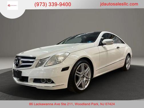White 2010 Mercedes-Benz E-Class E 350 Coupe 2D