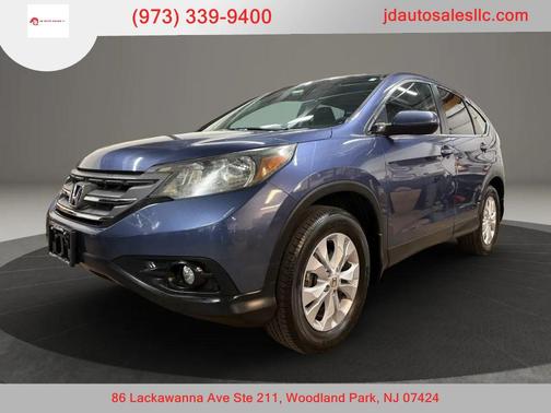 Blue 2013 Honda CR-V EX