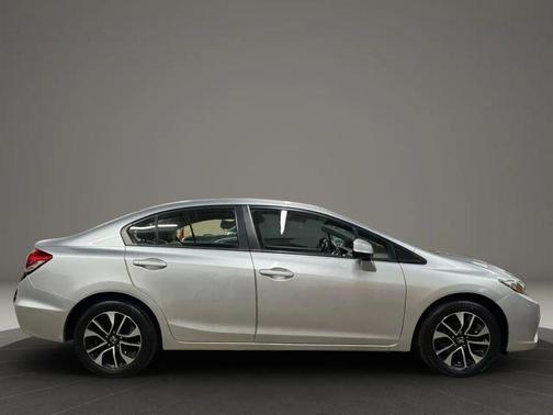 Alabaster Silver Metallic 2013 Honda Civic EX