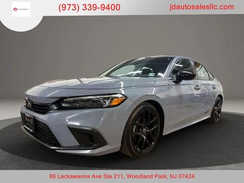 Gray 2023 Honda Civic Sport