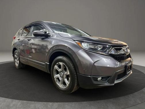 Gray 2018 Honda CR-V EX-L