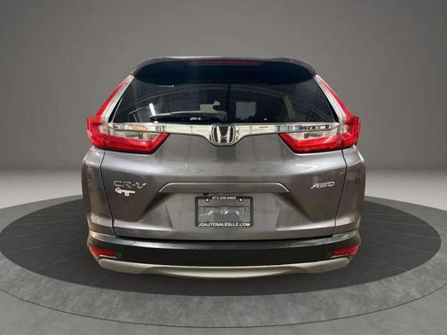 Gray 2018 Honda CR-V EX-L