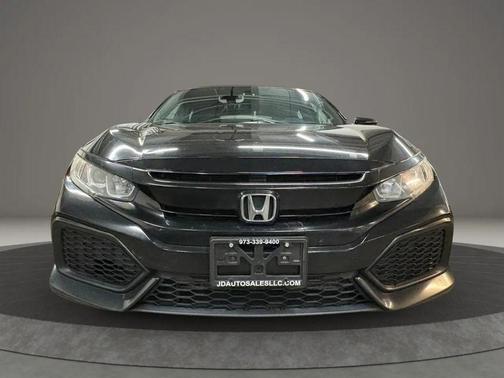 Black 2017 Honda Civic LX