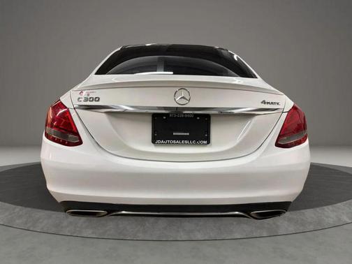 White 2018 Mercedes-Benz C-Class C 300 4MATIC