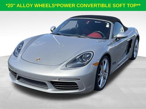 GT Silver Metallic 2017 Porsche 718 Boxster S