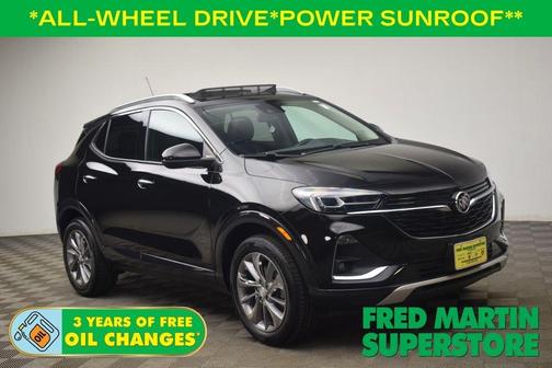 Ebony Twilight Metallic 2022 Buick Encore GX Essence