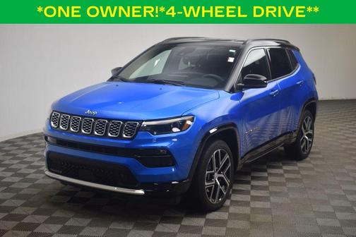 Hydro Blue Pearlcoat 2024 Jeep Compass Limited