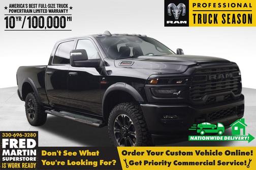 Diamond Black 2026 RAM 2500 Tradesman