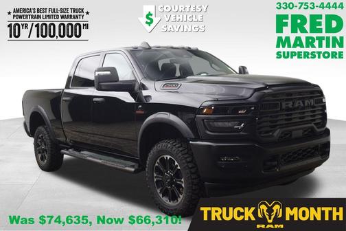 Diamond Black 2026 RAM 2500 Tradesman
