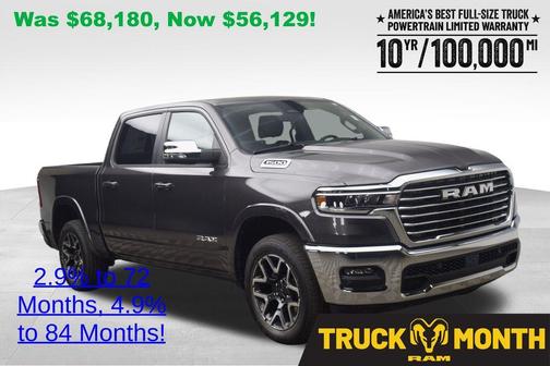 Granite Crystal Clearcoat Metallic 2026 RAM 1500 Laramie