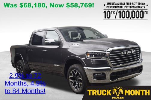 Granite Crystal Clearcoat Metallic 2026 RAM 1500 Laramie