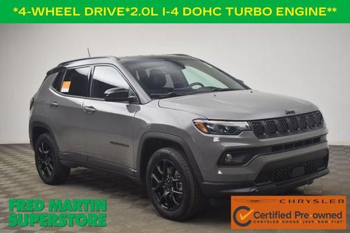 Sting Gray Clearcoat 2023 Jeep Compass Altitude