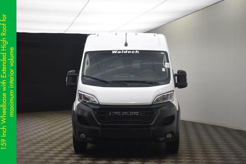 Bright White Clearcoat 2026 RAM ProMaster 3500 Window Van High Roof