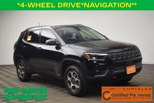 Diamond Black 2022 Jeep Compass Trailhawk
